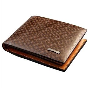 Pidengbao Men's Genuine Leather Wallet, brown